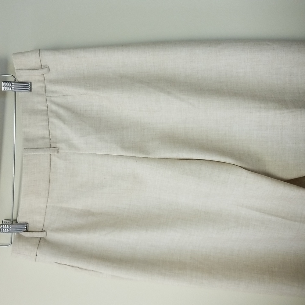 Cropped Elegant High Waist Trousers - Picture 4 of 6